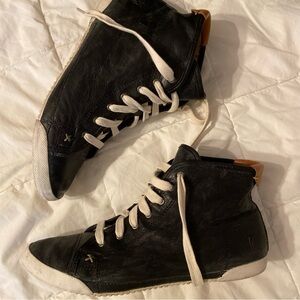 Frye Hi top leather shoes